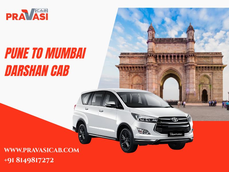 Pune to Mumbai Darshan Cab by Pravasi Cab